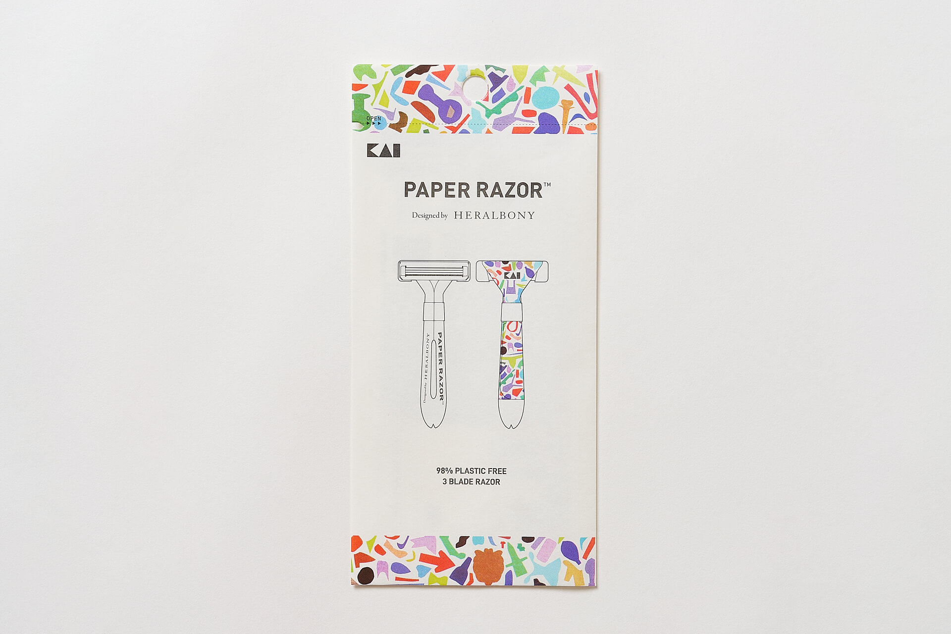 「ヘラルボニー」の異彩作家と「紙カミソリ®」がコラボレーション