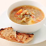 田舎風野菜スープ