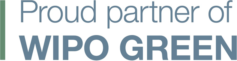 Proud partner of WIPO GREEN